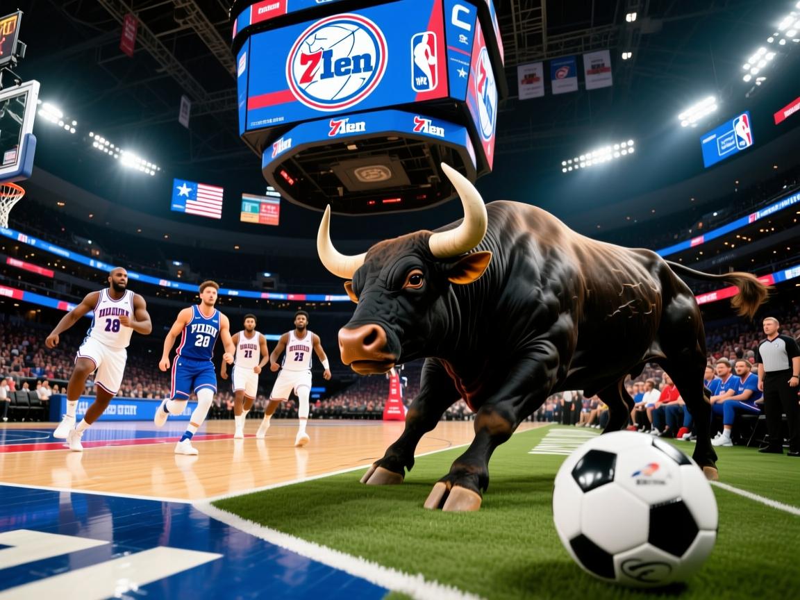 公牛主场击败76人，取得七连胜  第2张