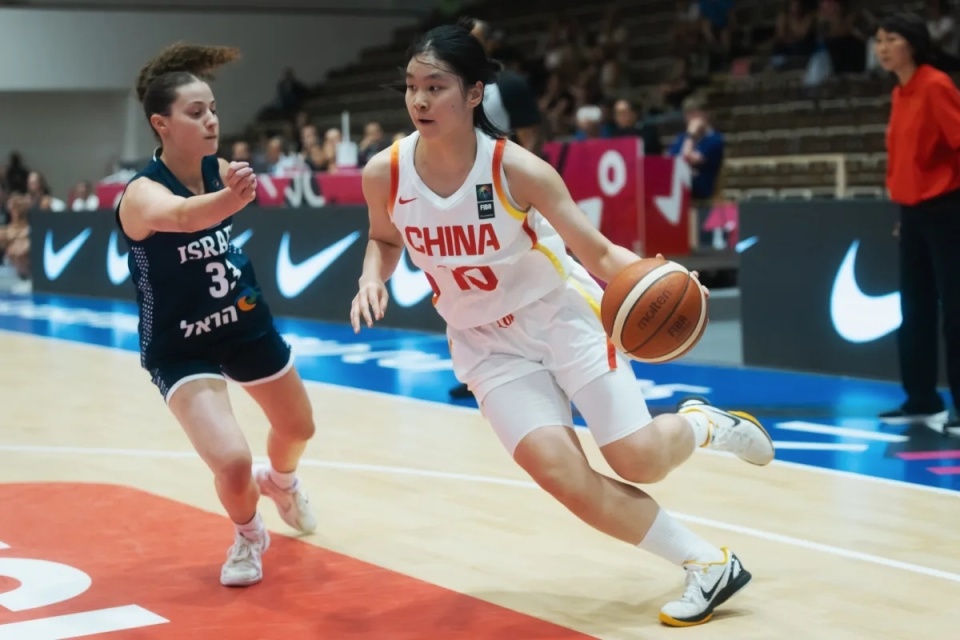 U19女篮世界杯-梁雅琦25+13中国负以色列将争第11